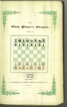 Load image into Gallery viewer, The Chess Player's Chronicle Volume VI