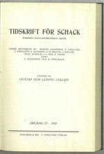 Load image into Gallery viewer, Tidskrift for Schack, Volume 33