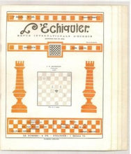 Load image into Gallery viewer, l'echiquier: Revue Internationale d'Echecs, Tome III