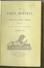 Load image into Gallery viewer, The Chess Monthly Volume I (1)