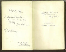 Load image into Gallery viewer, Mr. Blackburne's Games at Chess. Selected, annotated and arranged by himself. Edited, with a biographical sketch and a brief history of blindfold chess