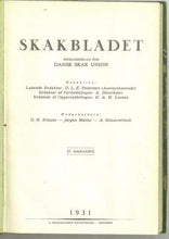 Load image into Gallery viewer, Skakbladet Volume 27