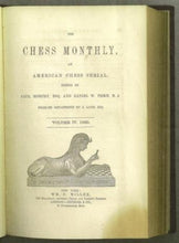 Load image into Gallery viewer, The Chess Monthly Volume III