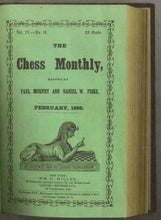 Load image into Gallery viewer, The Chess Monthly Volume III