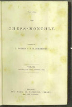 Load image into Gallery viewer, The Chess Monthly Volume III (3)
