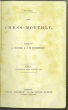 Load image into Gallery viewer, The Chess Monthly Volume I (1)