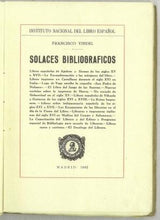 Load image into Gallery viewer, Solaces Bibliograficos