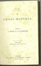 Load image into Gallery viewer, The Chess Monthly Volume VIII (8)