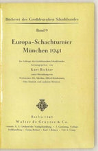 Load image into Gallery viewer, Europa-schachturnier, Munchen, 1941
