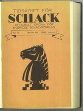Load image into Gallery viewer, Tidskrift för Schack, Volume 48