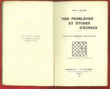 Load image into Gallery viewer, Mes problèmes et études d'échecs