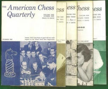 Load image into Gallery viewer, American Chess Quarterly, Volume 1
