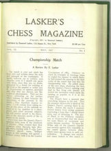 Load image into Gallery viewer, Lasker's Chess Magazine, Volume VI