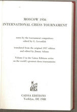 Load image into Gallery viewer, Moscow 1936 International Chess Tournament