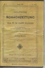 Load image into Gallery viewer, Deutsche Schachzeitung, Volume 74