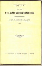 Load image into Gallery viewer, Tijdschrift van den Koninklijken Nederlandschen Schaakbond, Volume 39