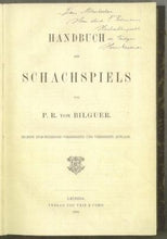 Load image into Gallery viewer, Handbuch des Schachspiels