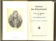 Load image into Gallery viewer, Handbuch des Schachspiels
