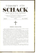 Load image into Gallery viewer, Tidskrift för Schack, Volume 39