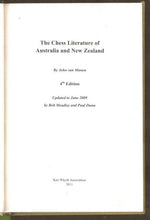 Load image into Gallery viewer, The Chess Literature of Australia and New Zealand