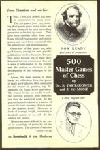 Load image into Gallery viewer, 500 Master Games of Chess