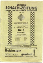 Load image into Gallery viewer, Wiener Schach-Zeitung. Organ fur das gesamte Schachleben Volume XXXIV (34)
