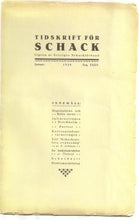 Load image into Gallery viewer, Tidskrift för Schack, Volume 35