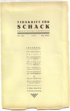 Load image into Gallery viewer, Tidskrift för Schack, Volume 35