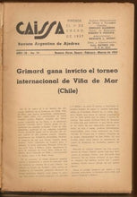 Load image into Gallery viewer, Caissa: Revista Argentina de Ajedrez, Volume 9