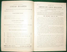 Load image into Gallery viewer, American Chess Bulletin Volume 18