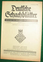 Load image into Gallery viewer, Deutsche Schachblatter, Volume 26