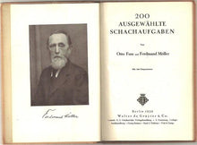 Load image into Gallery viewer, 200 Ausgewahlte Schachaufgaben