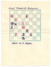 Load image into Gallery viewer, Letter to Editor of <i>Tidskrift för Schack</i>