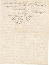 Load image into Gallery viewer, Letter to the editor of <i>Tidskrift för Schack</i>
