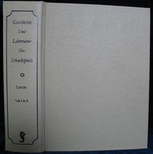 Load image into Gallery viewer, Geschichte und Litteratur Des Schachspiels