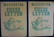 Load image into Gallery viewer, Washington Chess Letter
