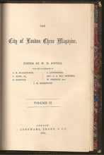 Load image into Gallery viewer, City of London Chess Magazine, The Volume II