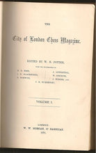 Load image into Gallery viewer, City of London Chess Magazine, The Volume II
