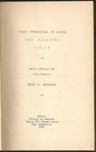 Load image into Gallery viewer, Torneo Internacional de Ajedrez Bad Harzburg 1938