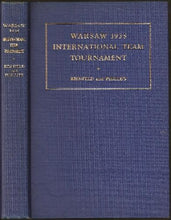 Load image into Gallery viewer, Book of the Warsaw 1935 International Chess Team Tournament