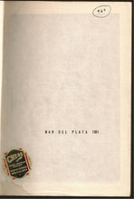 Load image into Gallery viewer, Mar del Plata 1961