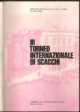 Load image into Gallery viewer, III Torneo Internazionale di Scacchi