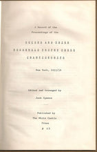 Load image into Gallery viewer, A Record of the Proceedings of the Second and third Rosenwald Trophy Chess Championship New York, 1955/56