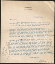 Load image into Gallery viewer, Alain Campbell White Letters to Frederick Gamage