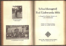 Load image into Gallery viewer, Das Internationale Schachmeisterturnier im Grandhotel Panhans am Semmering 1926/Bad Sliac 1932/Schachkongress Bad Liebwerda 1934