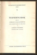Load image into Gallery viewer, Budapestturneringen 1950