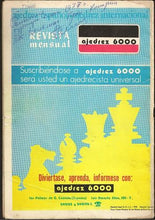 Load image into Gallery viewer, VI Gran Toreneo Internacional de Ajedrez Ciudad de las Palmas (Program)