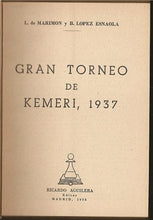 Load image into Gallery viewer, Gran Torneo de Kermeri, 1937