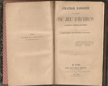 Load image into Gallery viewer, Stratégie raisonnée des ouvertures de jeu d'échecs
