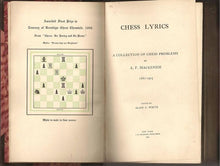 Load image into Gallery viewer, Chess Lyrics: A Collection of Chess Problems